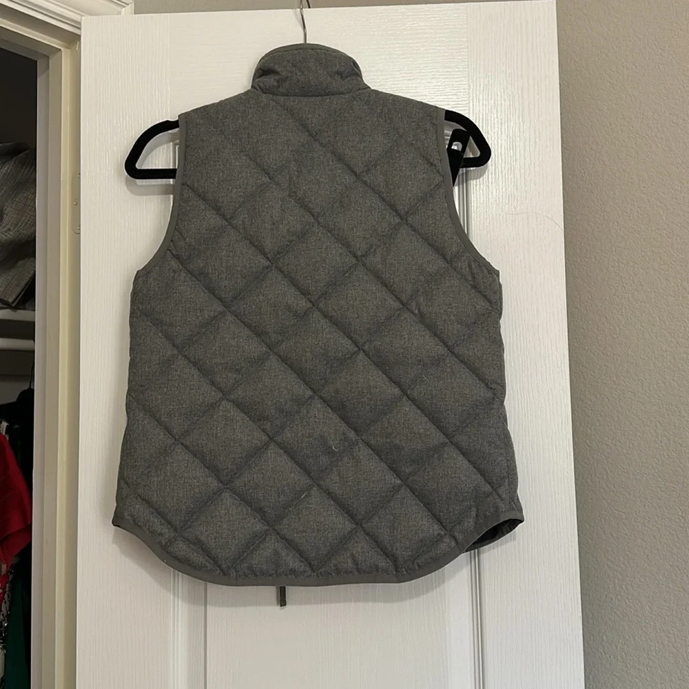 J crew quilted vest